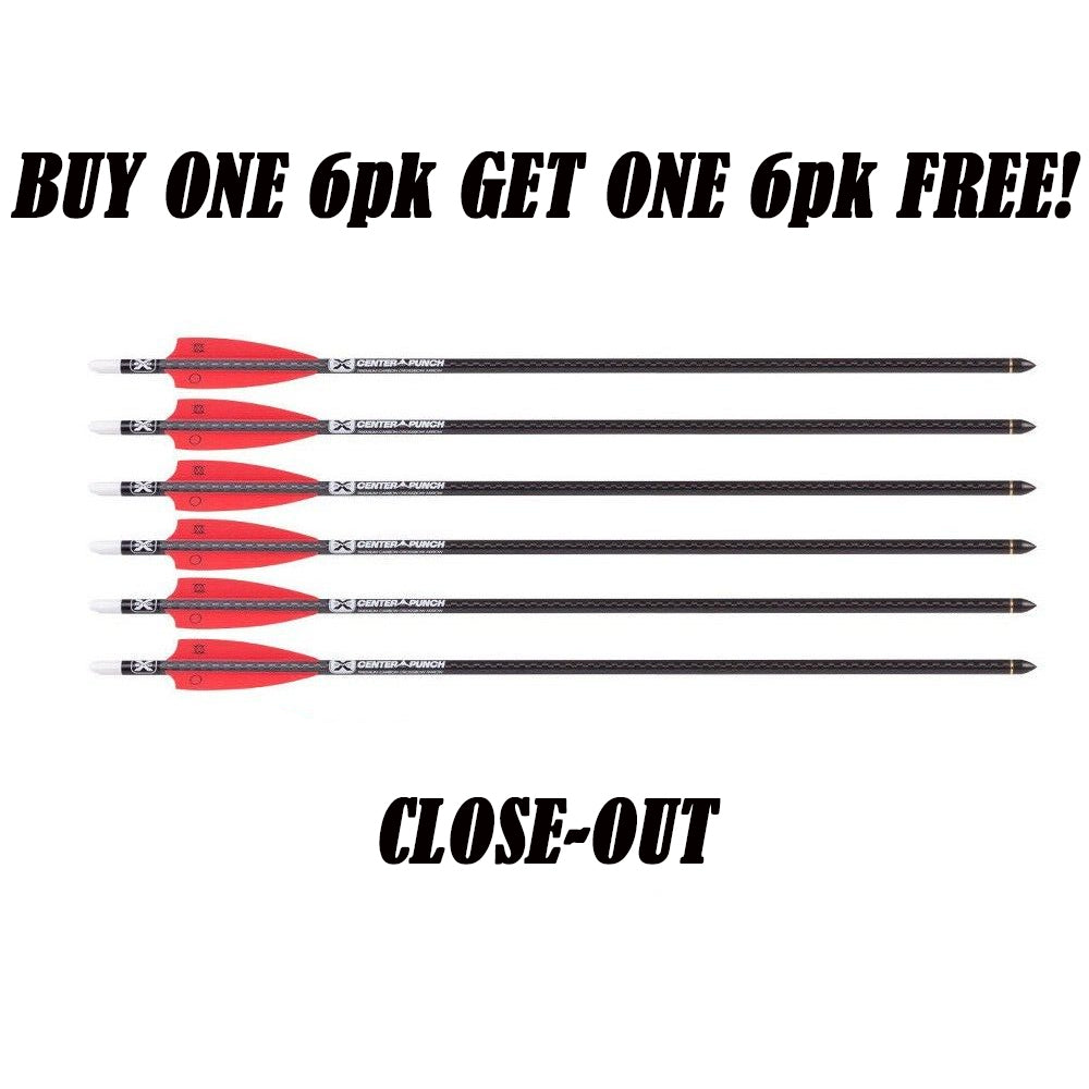 *CLOSE-OUT* TenPoint 20" Evo-X Centerpunch Arrows w/ Alpha Nock - 6 Pack