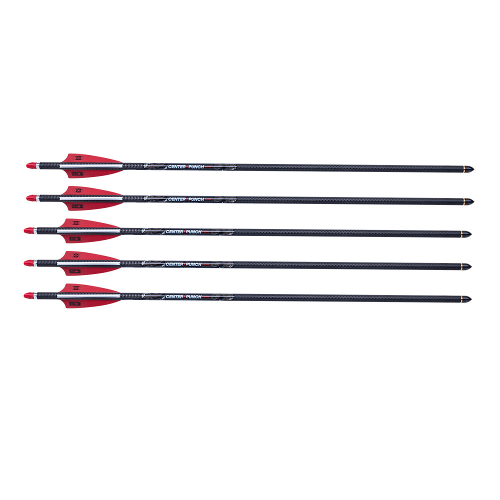 TenPoint CenterPunch HPX 20" Crossbow Arrows w/ Alpha HPX Nock (For TRX 515 & TX 440) - 6pk