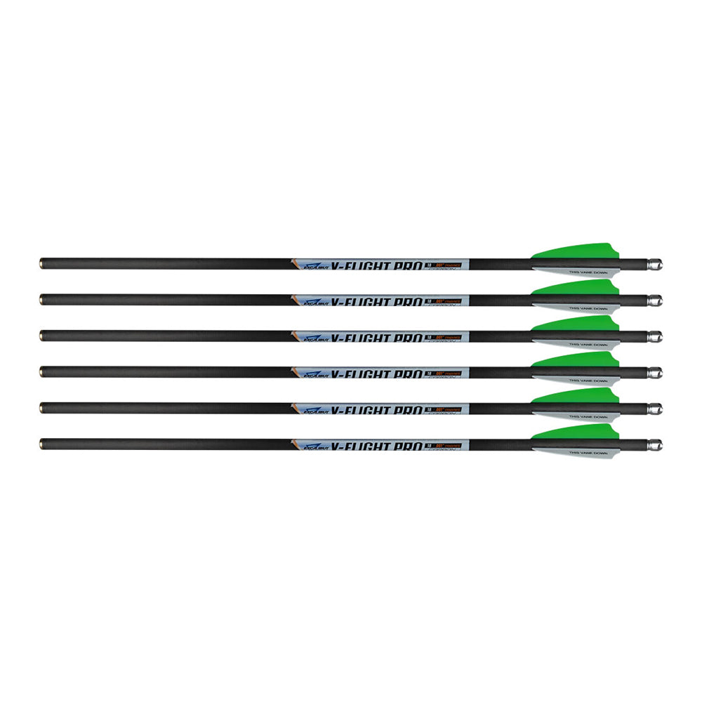 Excalibur Illuminated V-Flight Pro V Nock 18” – 6 Pack