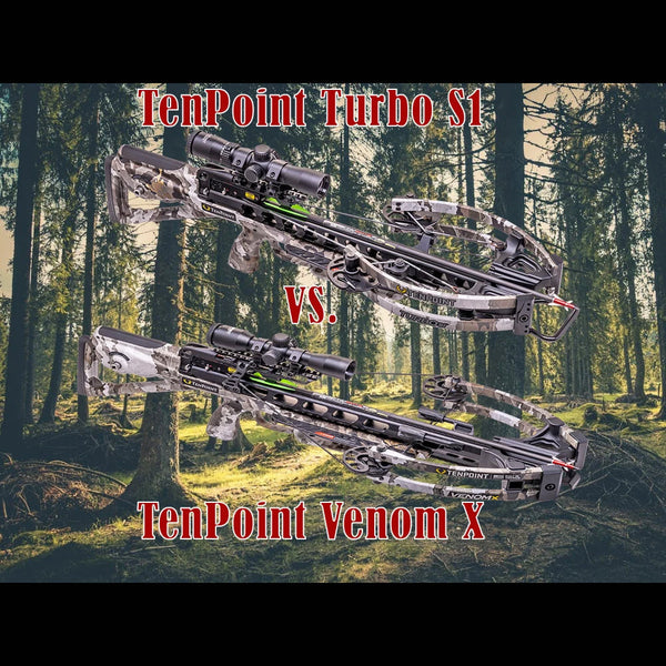 Crossbow Comparison TenPoint Venom X vs. TenPoint Turbo S1