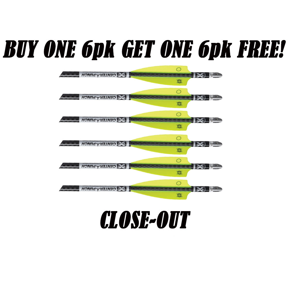 *CLOSE-OUT* TenPoint 20" Evo-X Centerpunch Arrows w/ Metal Alpha Nock - 6 Pack