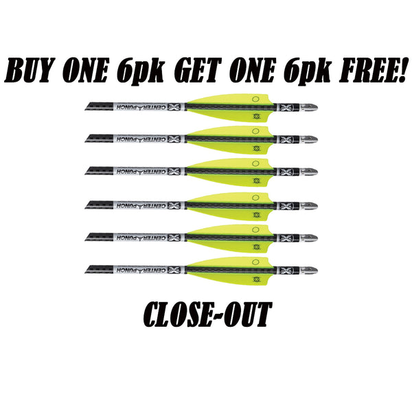 *CLOSE-OUT* TenPoint 20" Evo-X Centerpunch Arrows w/ Metal Alpha Nock - 6 Pack