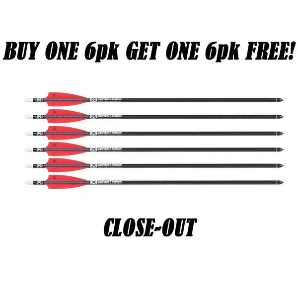 *CLOSE-OUT* TenPoint 20" Evo-X Centerpunch Arrows w/ Alpha Nock - 6 Pack