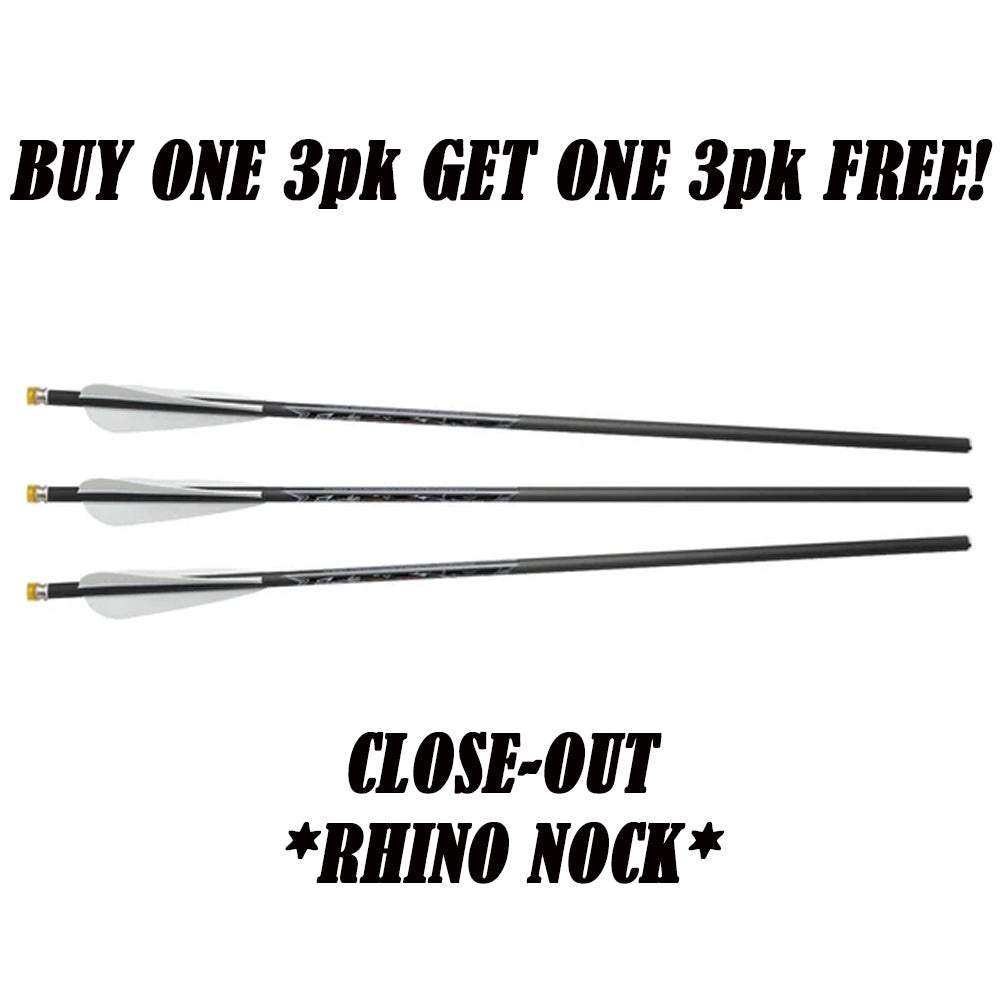 *CLOSE-OUT* Excalibur Illuminated Firebolt 20" Arrow Rhino Lumenok - 3 Pack