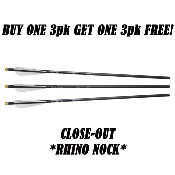 *CLOSE-OUT* Excalibur Illuminated Firebolt 20" Arrow Rhino Lumenok - 3 Pack