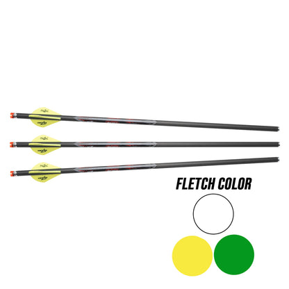 Excalibur Illuminated Quill Arrow w/ Beacon Rhino Nock – 3 Pack