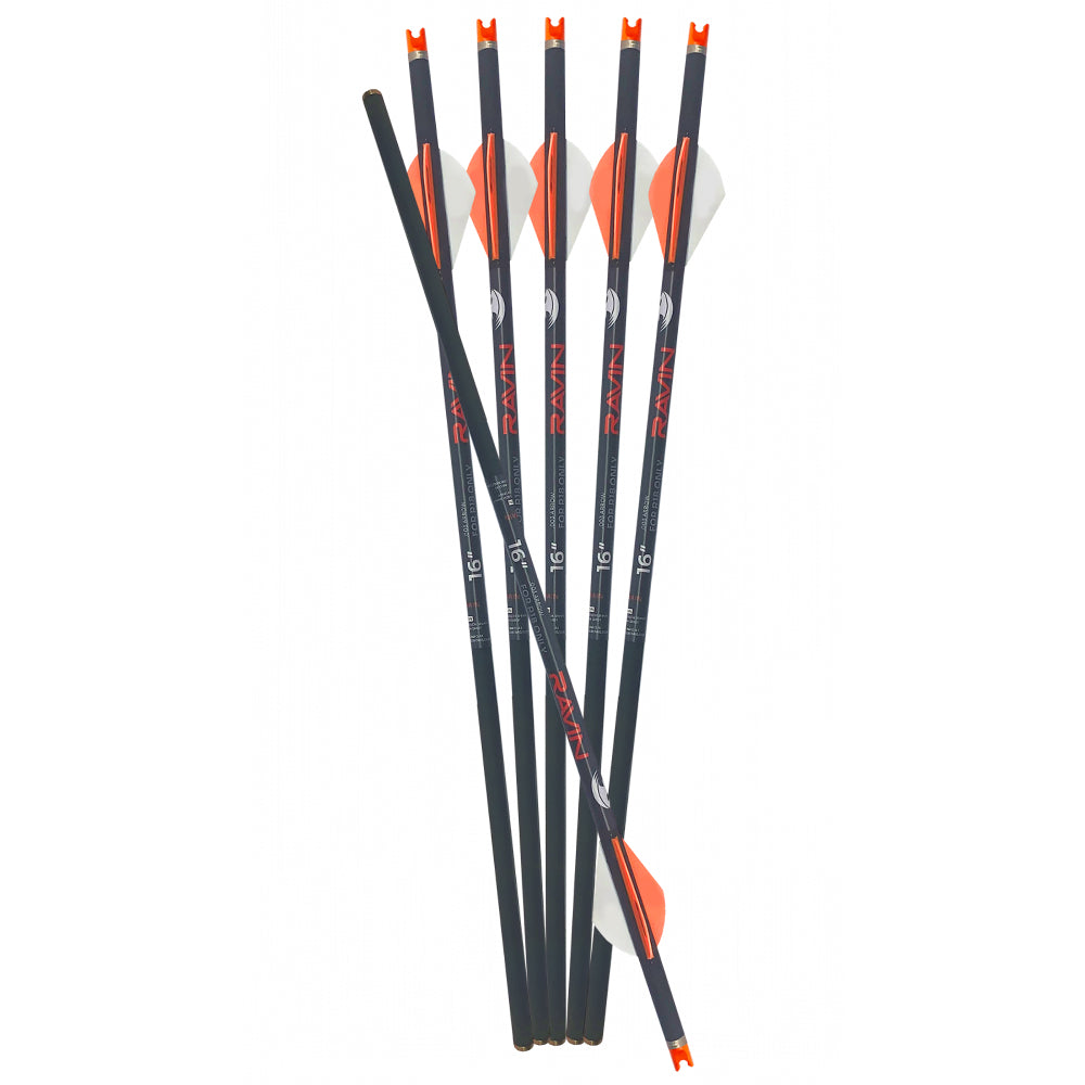Ravin R18 Crossbow Arrows 16"  .003  - 6pk.