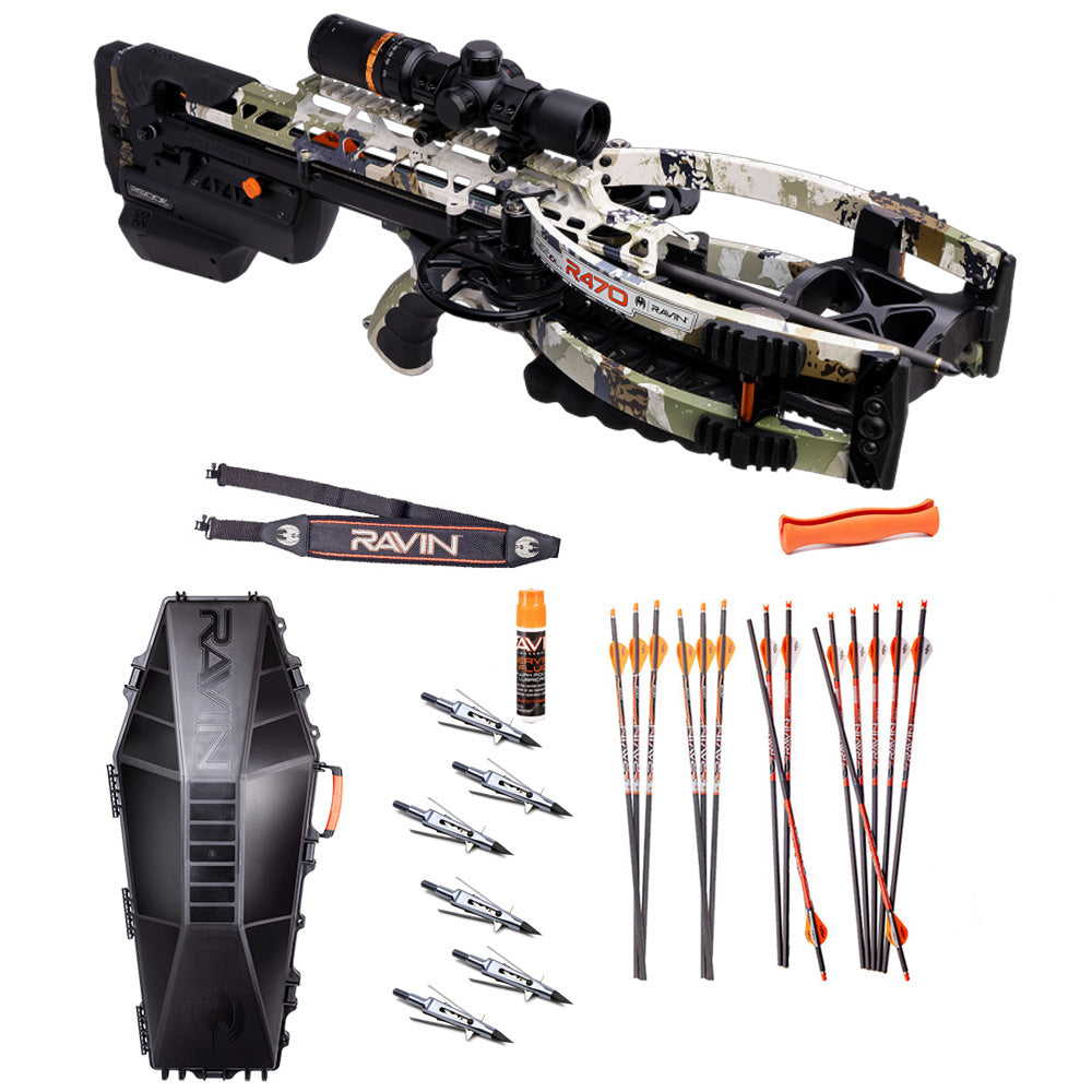 Ravin R470e Crossbow Package - Electric Crank System