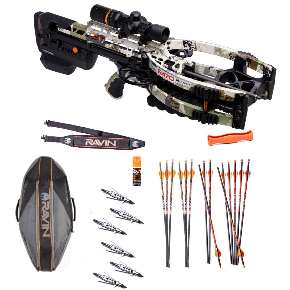 Ravin R470e Crossbow Package - Electric Crank System