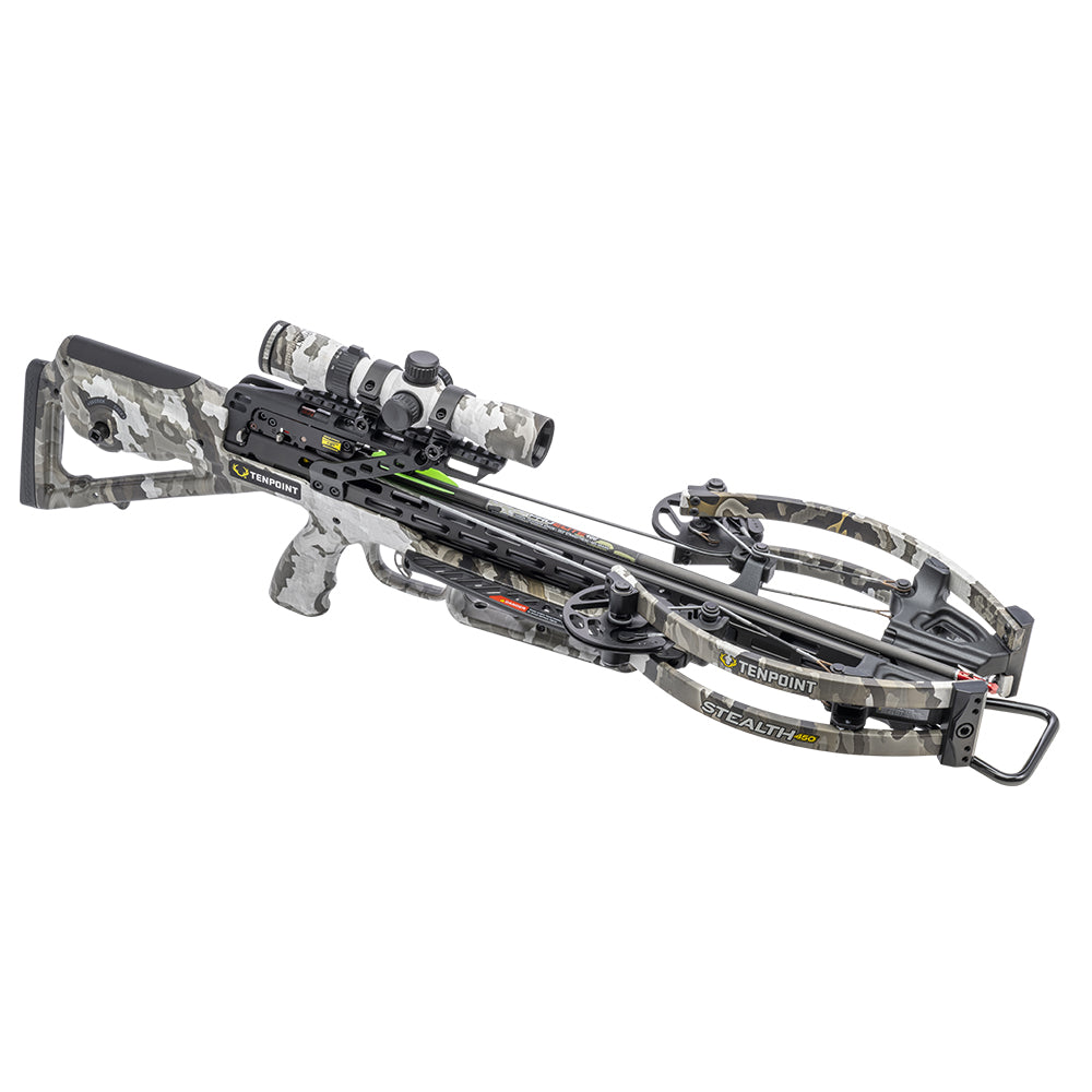 TenPoint Stealth 450R Crossbow Package - DEALER EXCLUSIVE - RangeMaster 100 Scope