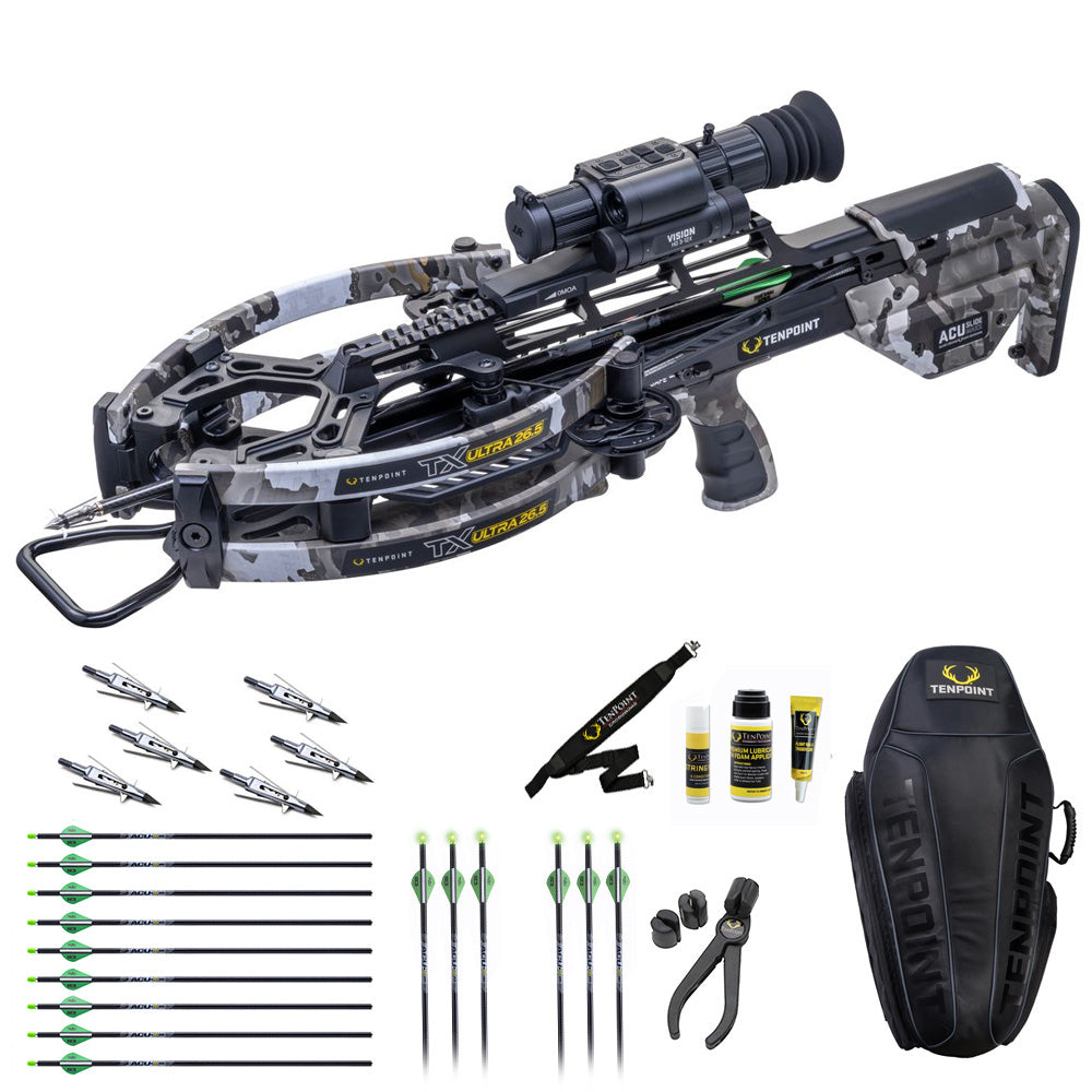 TenPoint TX 26.5 ULTRA VISION HD Crossbow Package