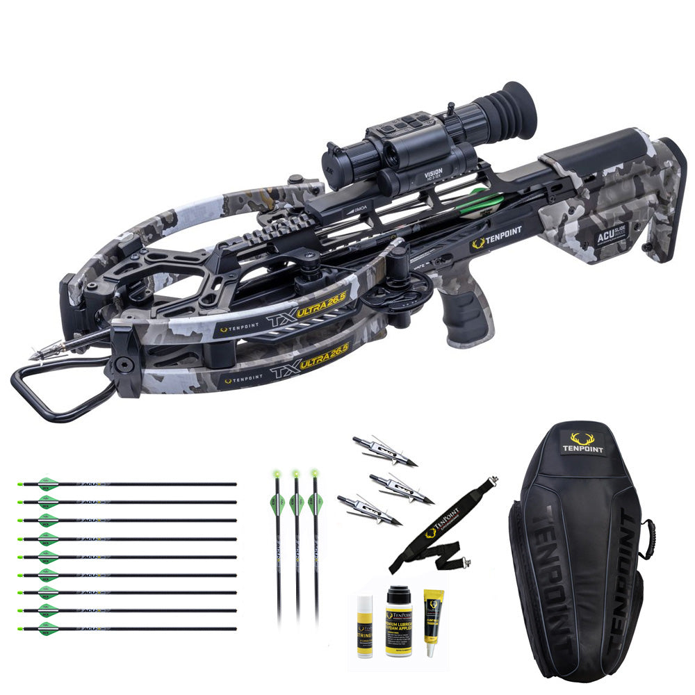 TenPoint TX 26.5 ULTRA VISION HD Crossbow Package