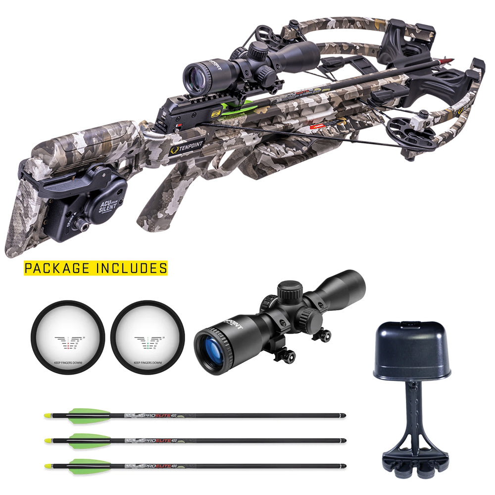 TenPoint Titan 400 -ACUdraw Silent Crossbow Package