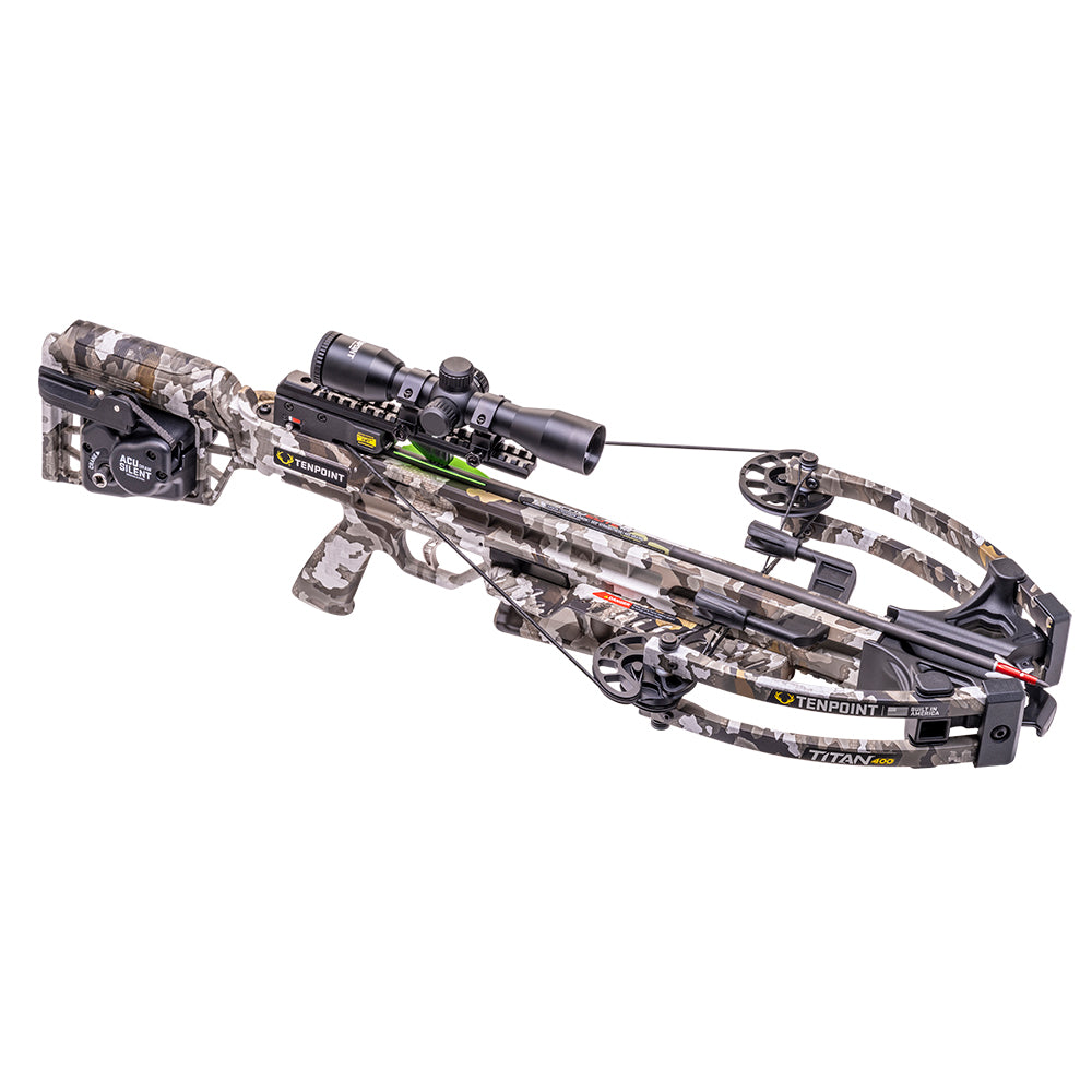 TenPoint Titan 400 -ACUdraw Silent Crossbow Package