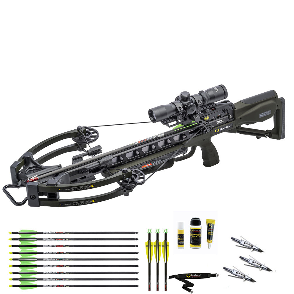 TenPoint Turbo X Crossbow Package