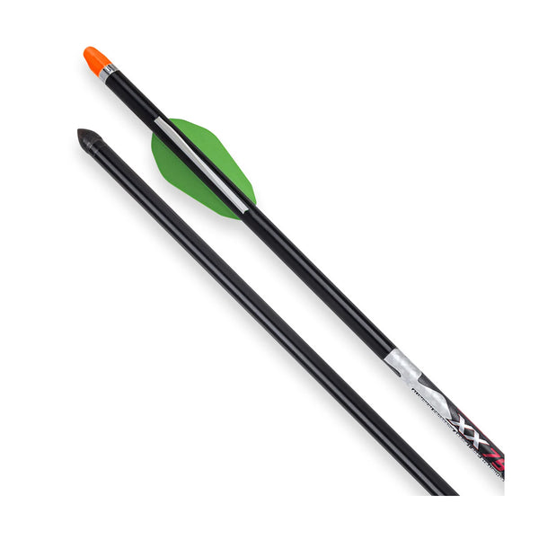 Wicked Ridge XX75 Aluminum Arrows, 20" w/ Alpha Nocks - 6 Pack