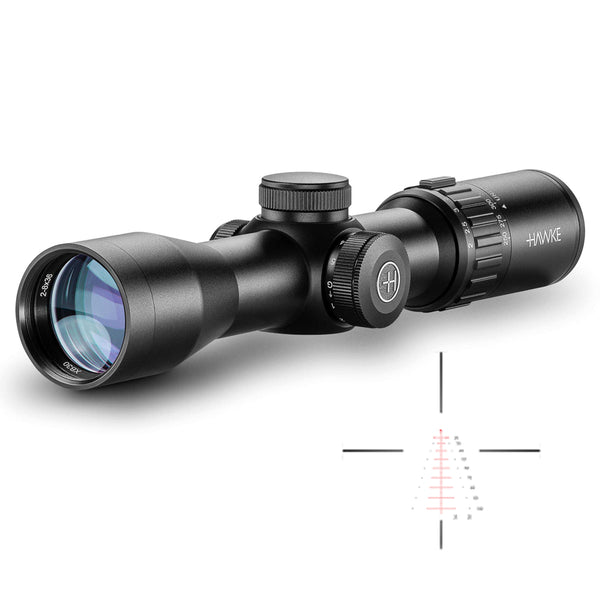 Hawke XB30 Compact 2-8x36 Crossbow Scope